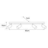Lampa sufitowa K-5823 z serii MATI