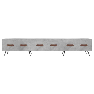 vidaXL Szafka pod TV, szarość betonu, 150x36x30 cm