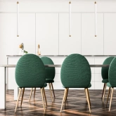 Lampa wisząca Abigali Cilinder 2  16W WW, złoty