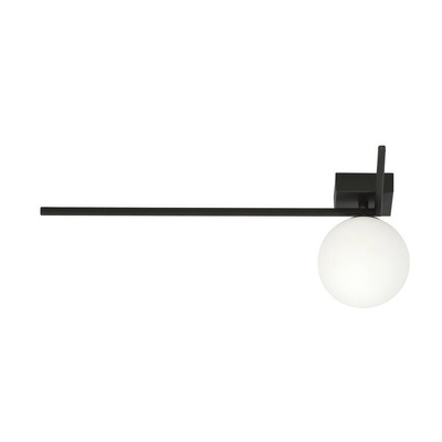 Lampa sufitowa  IMAGO 1F BLACK/OPAL