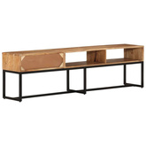 vidaXL Szafka pod TV, 160x30x45 cm, lite drewno akacjowe
