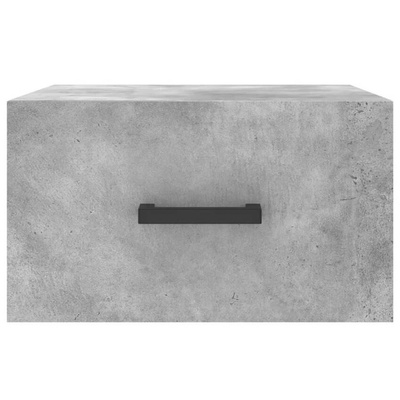 vidaXL Wiszące szafki nocne, 2 szt., szarość betonu, 35x35x20 cm wariant 4