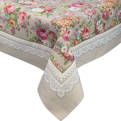 Obrus Oli oliwkowy 140x180