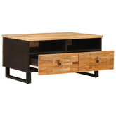 Stolik kawowy Brązowy 80 x 54 x 40 cm Drewno z mango