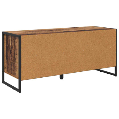 Szafka na buty z przechowywaniem Stare drewno 100 x 35 x 44 cm