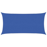 Żagiel przeciwsłoneczny niebieski 2,5 x 6 m HDPE