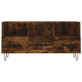 Szafka pod TV, przydymiony dąb, 102x36x50 cm vidaXL