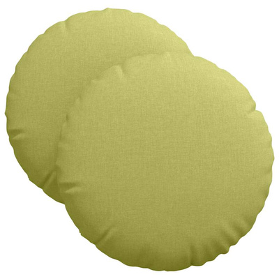Poduszki na siedziska 2 pcs Jasnozielony ?40 x 13 cm tkanina