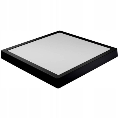 panel LED natynkowy plafon czarna 24W Lampa