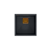 DAVID 40 GraniteQ black diamond/elementy miedziane