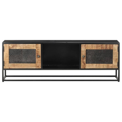 vidaXL Szafka pod TV, 120x30x40 cm, surowe drewno mango model standard