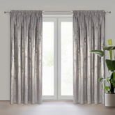 Zasłona Renia stalowa 140x270