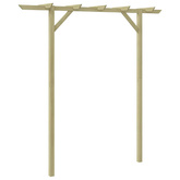Pergola ogrodowa, 205 x 40 x 203 cm, drewno
