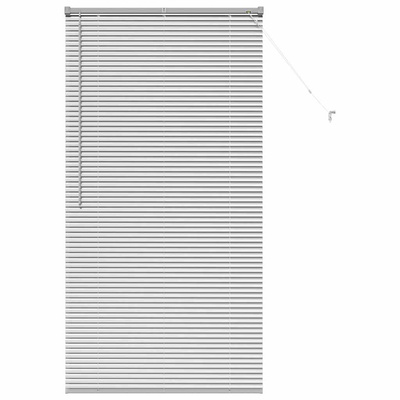 Żaluzje weneckie Srebrny 175 x 85 cm Aluminium