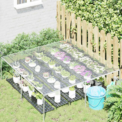 Osłona na rośliny przezroczysty 2 x 2 m PVC