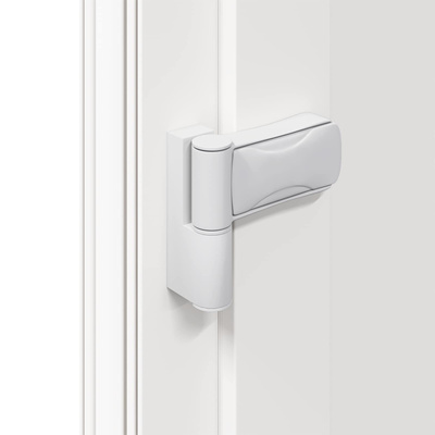 Drzwi Frontowe 98 x 208 cm PVC Biały