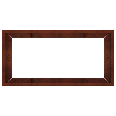Mur oporowy 6 szt. 200 x 100 x 30 cm Stal kortenowska Rdzawy