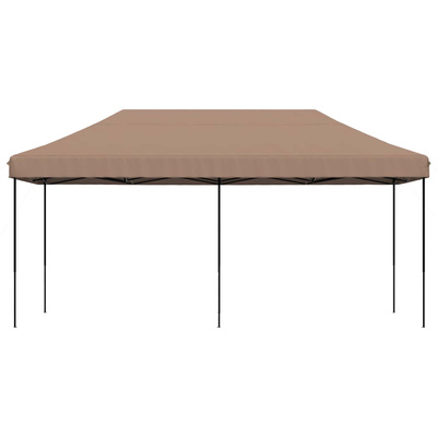 Namiot Imprezowy Brązowy 292 x 580 x 315 cm Materiał Oxford