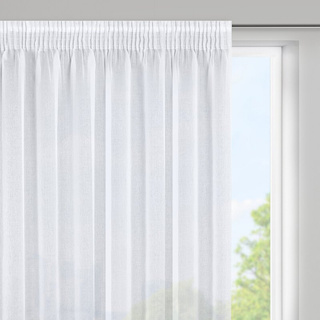 Firana Elpidia biała 350x150