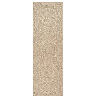 vidaXL Dywan ZIZUR, 80x200 cm, stylizowany na jutowy