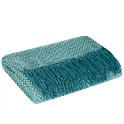 Koc Akryl miętowy 130x170