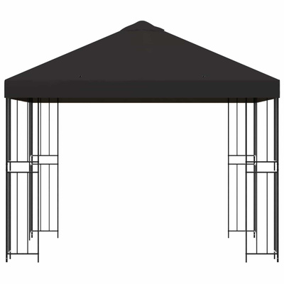 Altana 3 x 3 m antracytowy Poliester i Stal 190 gsm