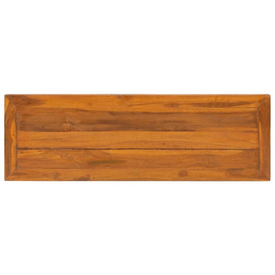 vidaXL Szafka pod TV, 110 x 35 x 40 cm, lite drewno tekowe