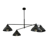 Żyrandol MAVERICK 4 BLACK