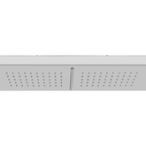 Prysznic ogrodowy z podstawą, WPC i stal nierdzewna