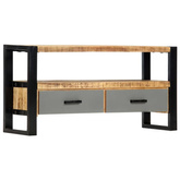 vidaXL Szafka pod TV, 100x30x50 cm, lite drewno mango