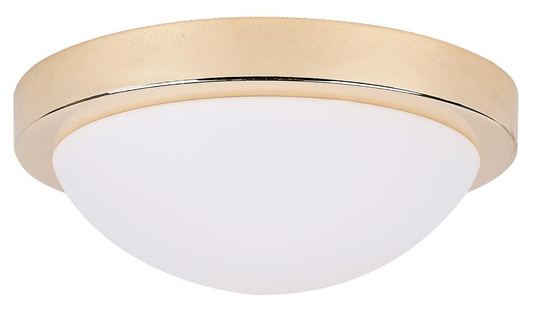 Plafon szklany złoty IP44 lampa sufitowa 60W E27 Roda Candellux 11-81926