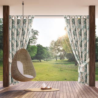 Zasłona Garden beżowa 155x260