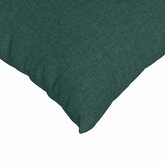 Poduszki na sofę 2 pcs Ciemna zieleń 80 x 80 cm tkanina
