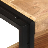 vidaXL Szafka pod TV, 90x30x40 cm, lite drewno akacjowe