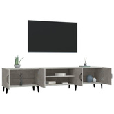 vidaXL Szafka pod TV, szarość betonu, 180x31,5x40 cm