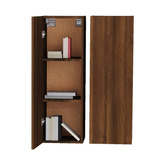 vidaXL Szafki telewizyjne, 2 szt., brązowy dąb, 30,5x30x90 cm