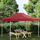 Dach do namiotu imprezowego, 4,5 x 3 m, burgundowy, 270 g/m?
