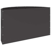 Donica Czarny 90 x 45 x 50 cm Stal