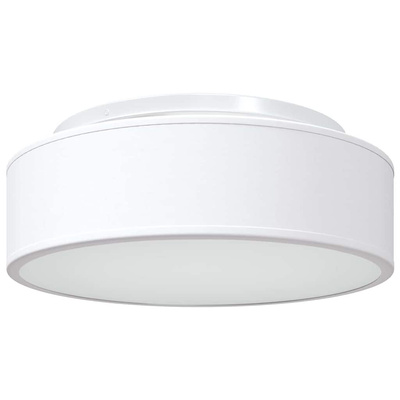 Lampa Sufitowa Z reflektorami Biały 38 x 38 x 13,5 cm tkanina