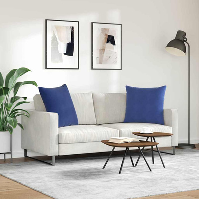 Poduszki na sofę 2 pcs Niebieski policyjny 60 x 60 cm