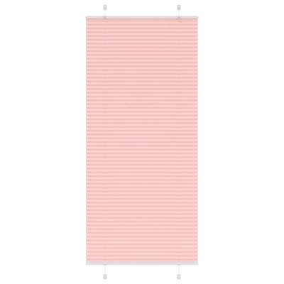 Roleta plisowana różowa 90x200 cm Szerokość tkaniny 89,4 cm