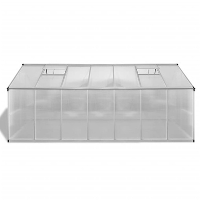 Szklarnia, wzmocnione aluminium, 10,53 m?