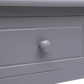 vidaXL Biurko, szare, 110 x 45 x 76 cm, drewniane