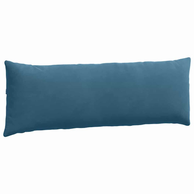 Poduszki na sofę 2 pcs Niebieski 120 x 40 cm Tkanina sztruksowa