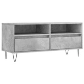vidaXL Szafka pod TV, szarość betonu, 100x34,5x44,5 cm wariant 4