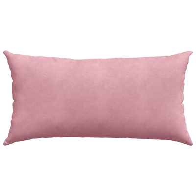 Poduszki na sofę 2 pcs Różowy 80 x 40 cm Tkanina sztruksowa
