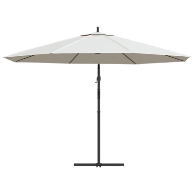Parasol na wysięgniku 3,5 m, piaskowy