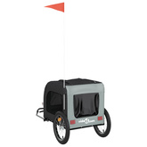 Przyczepka rowerowa dla zwierząt, tkanina Oxford i żelazo