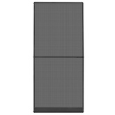 Screen na owady z zawiasami Antracytowy i czarny 100 x 215 cm
