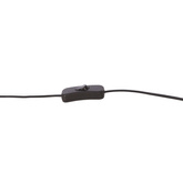 Lampa stołowa STONES minimalistyczna – biały akrylowy klosz 30 cm w kształcie kamienia – skandynawska lampka na stolik nocny E27